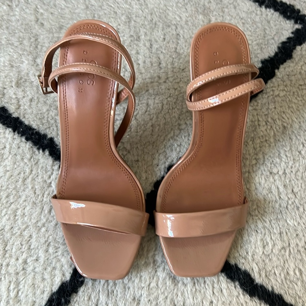 ASOS DESIGN Neva barely there heeled sandals